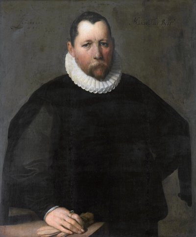 Porträt von Pieter Jansz. Kies (1536-1597) von Cornelis van Haarlem